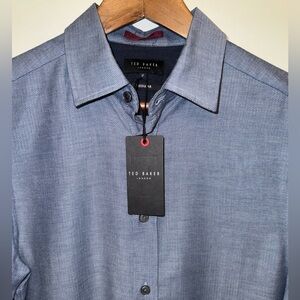 Ted Baker Blue Casual Button Down Shirt